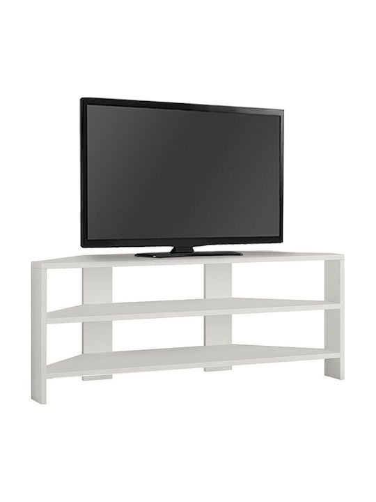 TV Stand Thales White L110xD36xH45cm