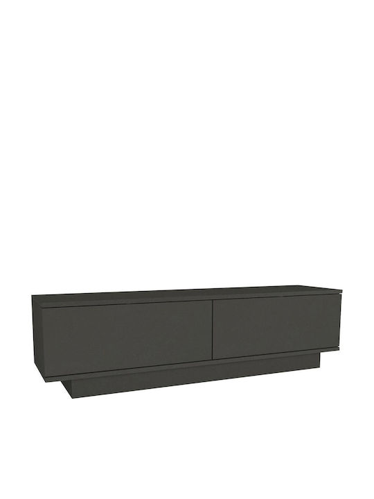 Έπιπλο Τηλεόρασης Alfen Ανθρακί Μ120xΠ35xΥ38cm
