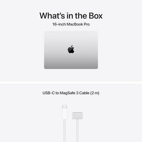 Apple MacBook Pro 16.2" IPS Retina Display 120Hz (M5 Max-18-Core/36GB/2TB SSD/32-Core GPU) Silver (International English Keyboard)
