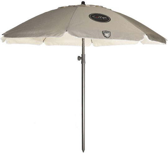 Campo Retro 220 Folding Aluminum Beach Umbrella Diameter 1.9m Sky Blue