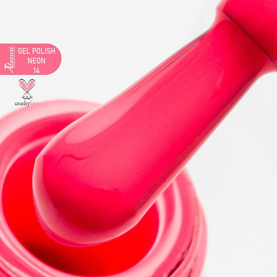 Alezori Neon Halb-permanenter Nagellack 1041 15ml 1Stück