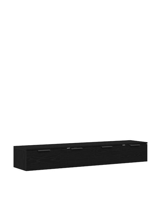 Black TV Stand L68xD30xH20cm