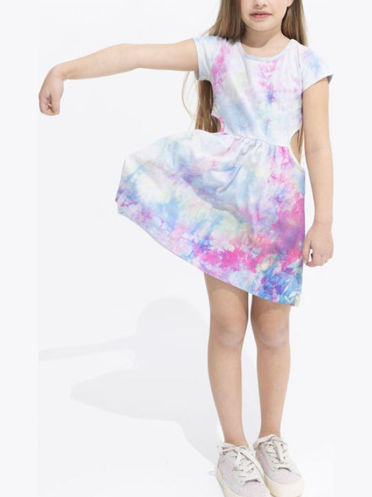 Kinderkleid Kurzärmelig Mehrfarbig
