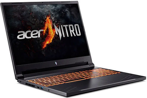 Acer Nitro V16 ANV16-41 16" FHD+ 165Hz (Ryzen 5-8645HS/16GB/1TB SSD/GeForce RTX 4050/W11 Home) Obsidian Black (US Keyboard)