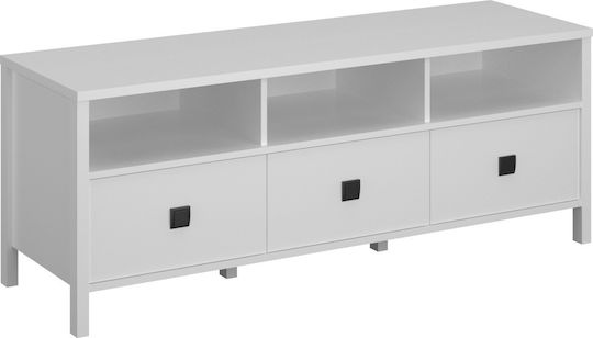 Έπιπλο Τηλεόρασης Marocco Λευκό Μ149xΠ47xΥ57.5cm