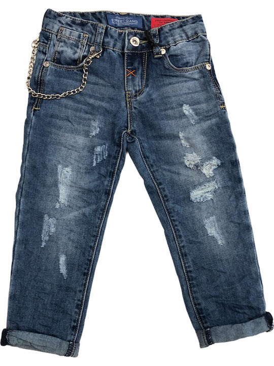 Gang Kinder-Jeanshosen Blau