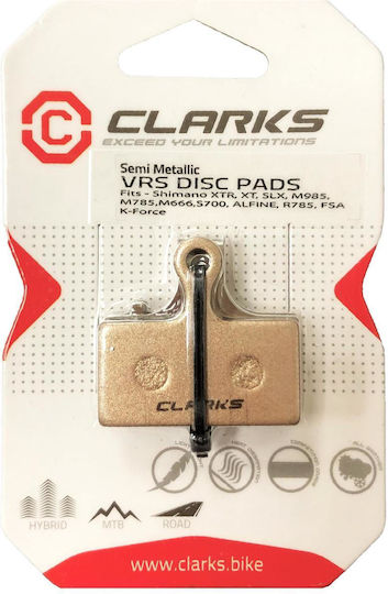 Clarks CLA-VRS852 Fahrradbremsbeläge für Scheibenbremse