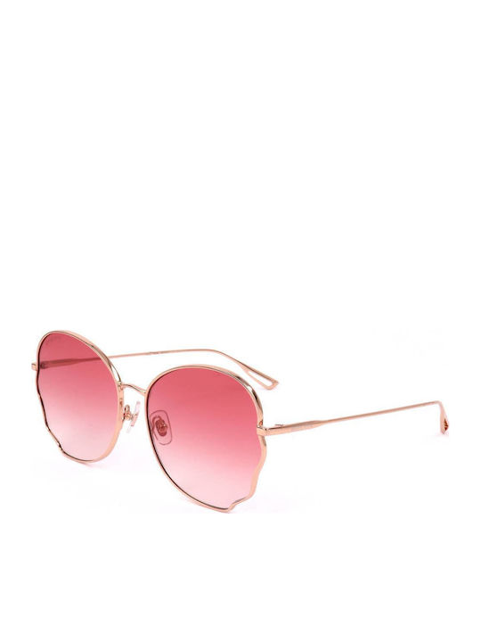 Bolon Chloe Ochelari De Soare Pentru Femei Cu Ramă Metalică Rose Gold Și Lentile Degrade BL7105A32