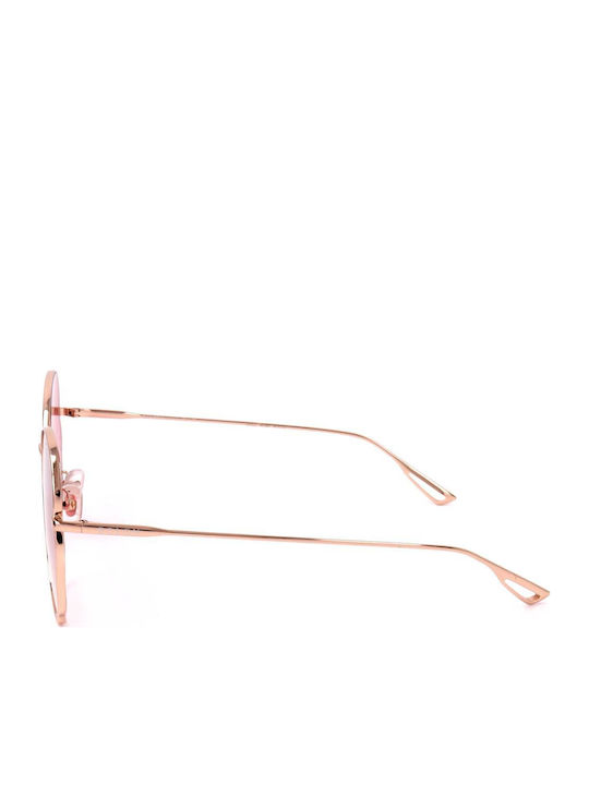 Bolon Chloe Ochelari De Soare Pentru Femei Cu Ramă Metalică Rose Gold Și Lentile Degrade BL7105A32