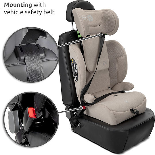 Lorelli Adventure Baby Car Seat i-Size Beige 9-36 kg