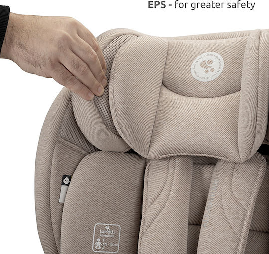 Lorelli Adventure Baby Car Seat i-Size Beige 9-36 kg