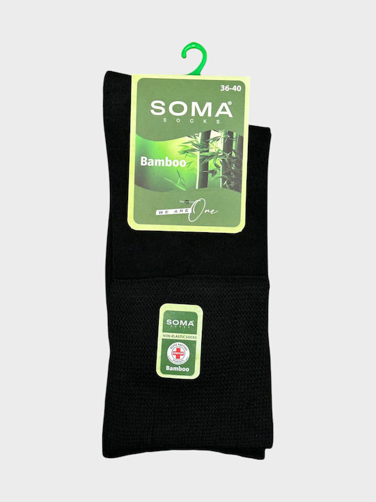 Soma Socks Γυναικείες Κάλτσες Μαύρο Soma Socks Γυναικείες Κάλτσες Μαύρο