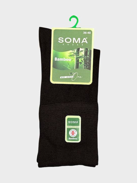 Soma Socks Γυναικείες Κάλτσες Καφέ Soma Socks Γυναικείες Κάλτσες Καφέ