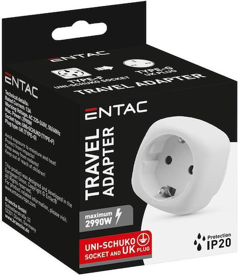 Entac Epat-guk Αντάπτορας Πρίζας σε Universal