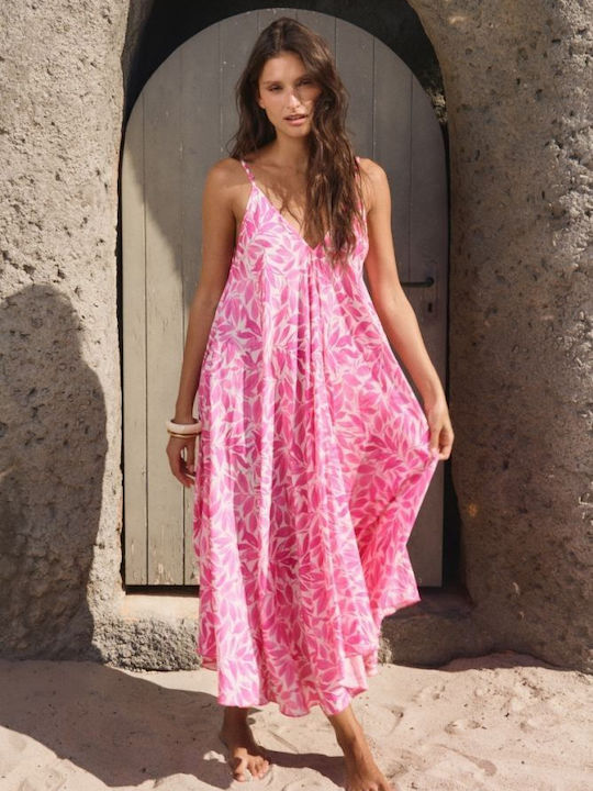 Summer Maxi Dress Pink