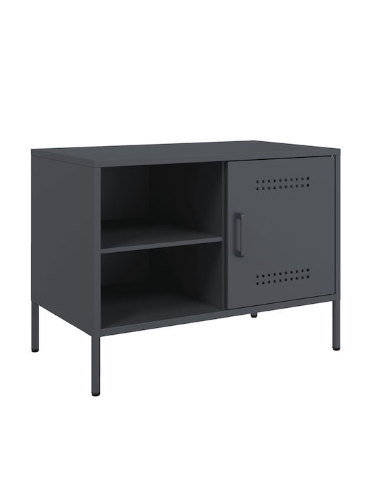 Metal TV Stand Anthracite M68xD39xH50.5cm