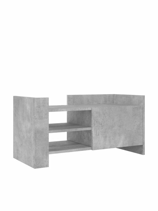 Έπιπλο Τηλεόρασης Γκρι Μ80xΠ35xΥ40cm
