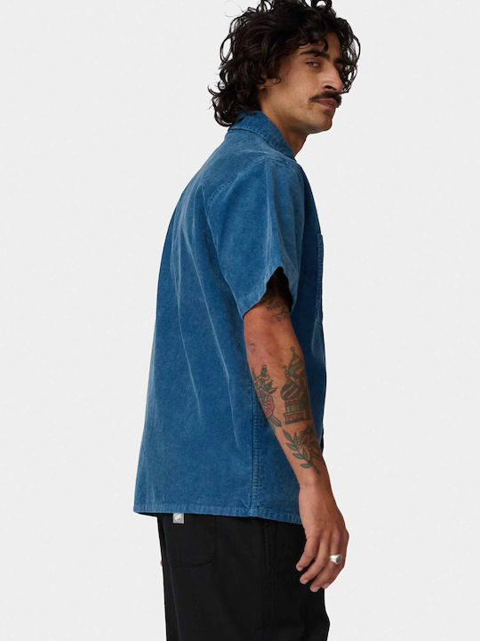 Short Sleeve Shirt in Regular Fit Teal