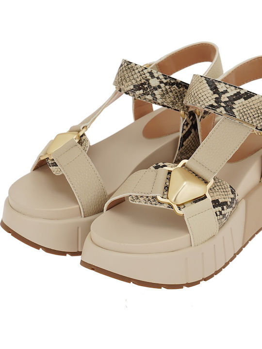 Summer Women's Platforms Beige