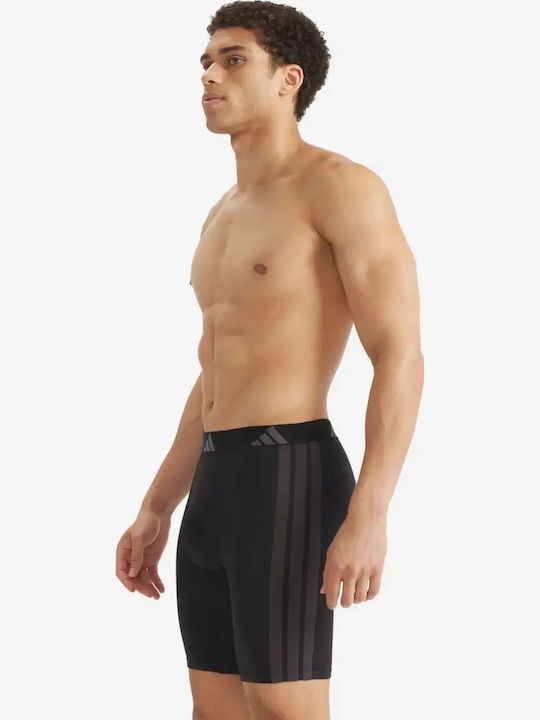 Active Micro Ανδρικά Μποξεράκια Γκρι 2Pack