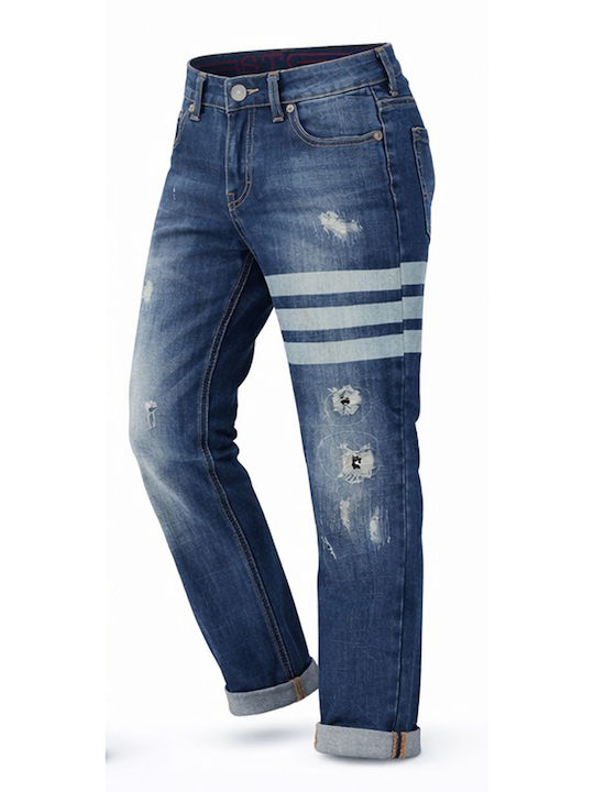 Kids Denim Blue Trousers