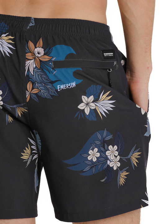 Ανδρικό Μαγιό Σορτς Μαύρο 261.EM504.45-Pr573-Off-Black