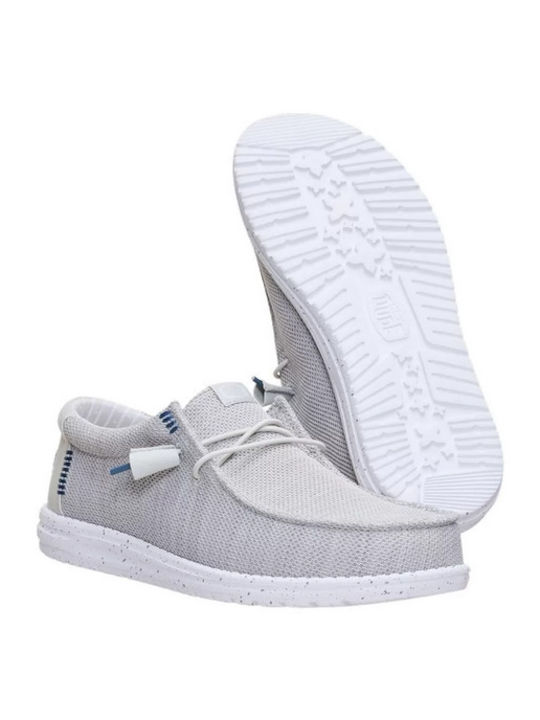 Wally Stretch Sox Men's Boat Shoes In Blue Colour Relaxed Fit