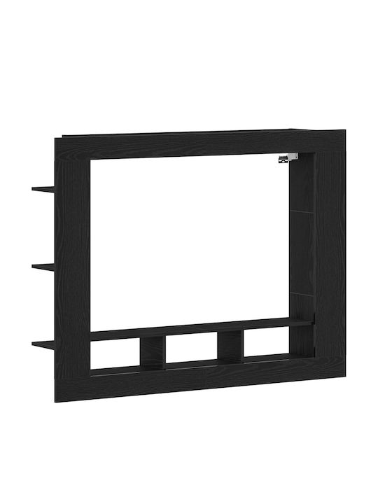 Stand TV Negru Stejar L152xA22xÎ113cm