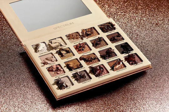 Sigma Spectrum Mehrfarbige Lidschatten Palette in Gepresster Form