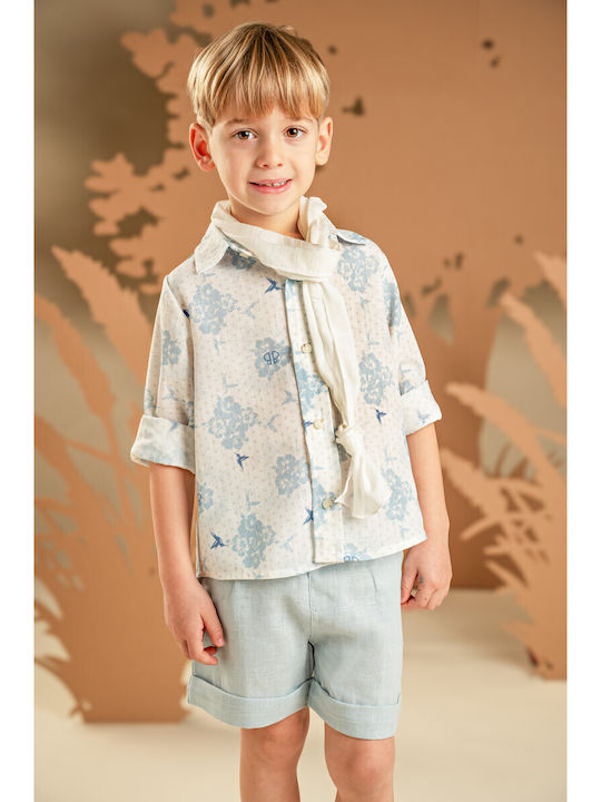 Baby Bloom Taufanzug Hellblau 5-tlg