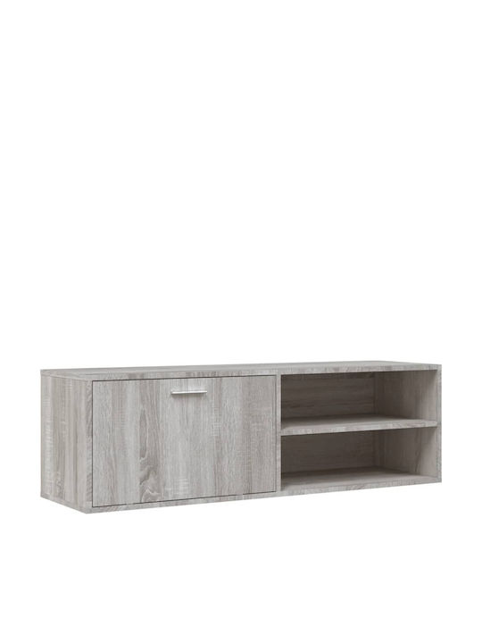 TV Stand Gray M120xD34xH37cm