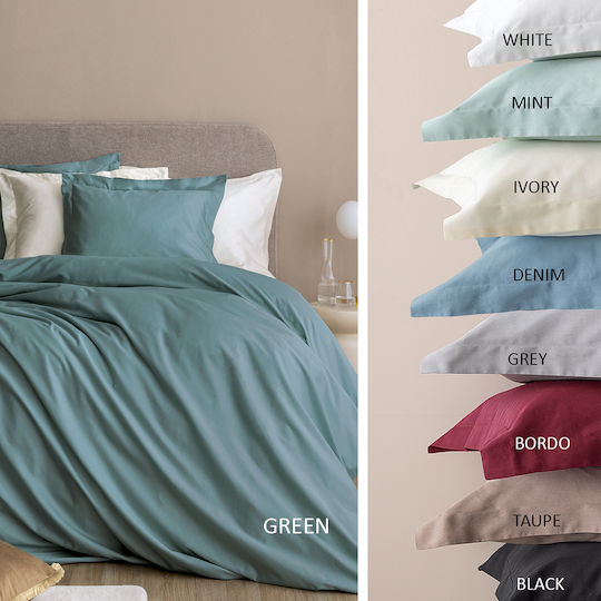 Palamaiki Posh Σετ Σεντόνια Υπέρδιπλα 240x270εκ. White (4τμχ)