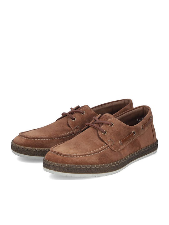 Leather Men's Casual Brown Shoes