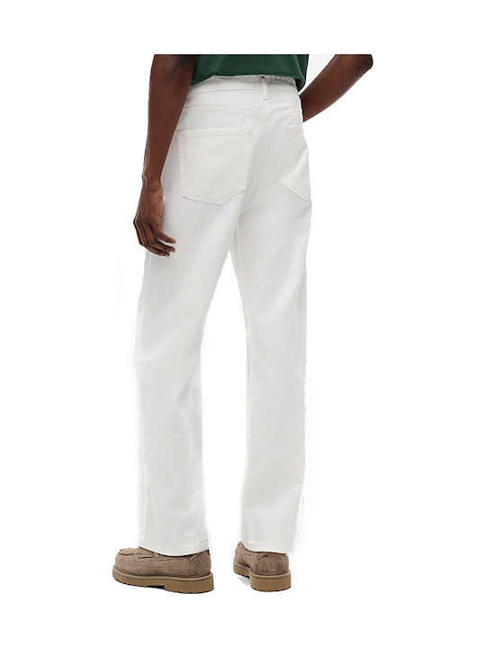 Tommy Hilfiger Otis Ανδρικό Παντελόνι Τζιν Regular Fit Straight Λευκο