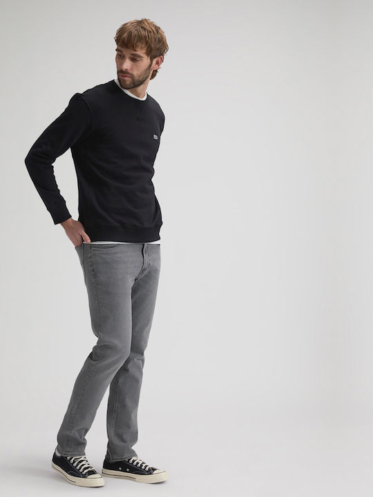 Rider Ανδρικό Παντελόνι Τζιν Ελαστικό με Slim Straight Εφαρμογή Regal Gray