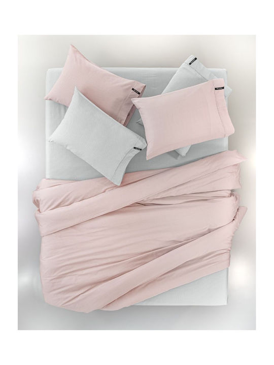 Guy Laroche Sheet Semi Double with Elastic 120x200+35cm. Minimal Pudra