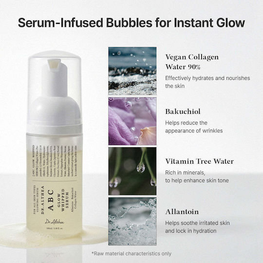 Dr. Althea ABC Glow Whipped Moisturizing Face Serum with Bakuchiol & Panthenol for Brightening 100ml