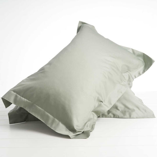 Vesta Home Athena Σεντόνι Υπέρδιπλο με Λάστιχο 160x200+40εκ. Olive