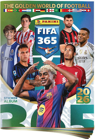 Panini FIFA 365 2026 Sticker Album For Children 3+ Years