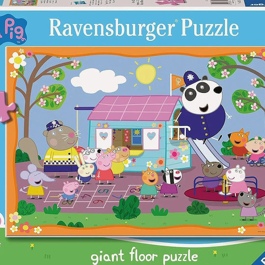 Детски Пъзел Peppa Pig - Fun at the Club House за 3+ години+ Години 24бр Ravensburger