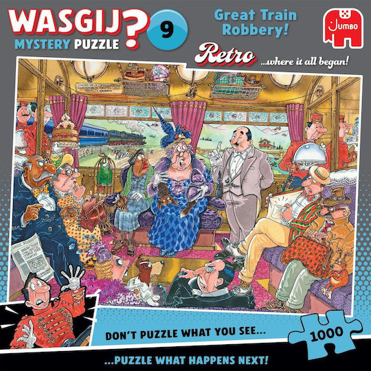 Retro Mystery Puzzle 2D 1000pcs
