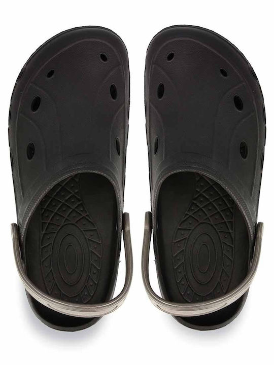Coqui Herren Holzschuhe Schwarz 19094 PA11915000 B 41