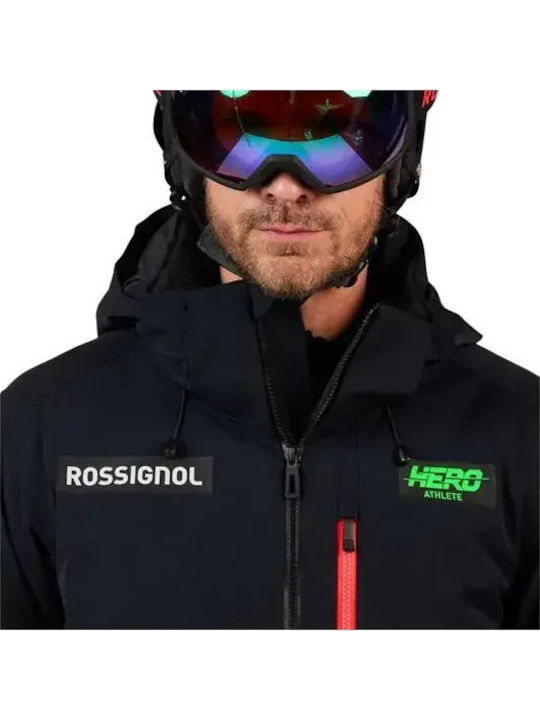 Rossignol Hero I-008750-19 Ανδρικό Μπουφάν για Σκι & Snowboard Μαύρο
