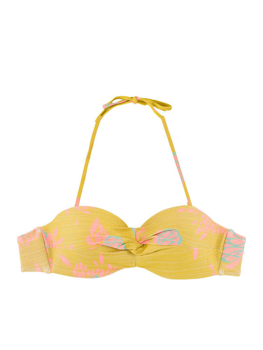 Γυναικείο Μαγιό Bikini Push-up Μπανέλα Lurex Glam Lime