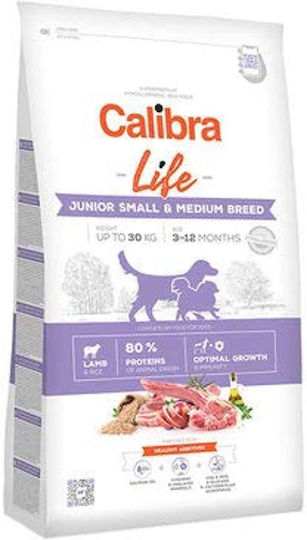 Calibra Junior 2.5kg Dry Food Grain-Free for Adult Dogs with Lamb