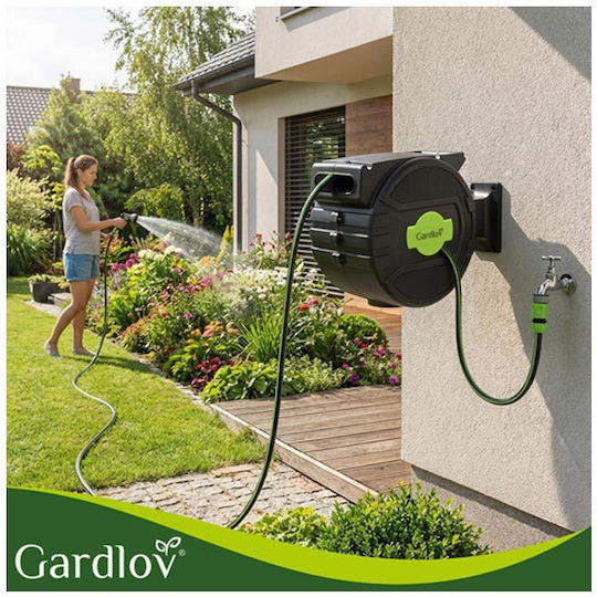 Automatic Wall Mounted Garden Hose Box with Hose 20m