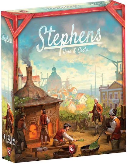 Brettspiel Stephens für 1-4 Spieler 12+ Jahre (EN) Capstone Games