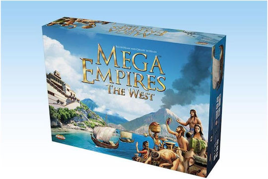 Board Game Mega Empires: The West for 3-9 Players 12+ Years Old (EN) Ares Games