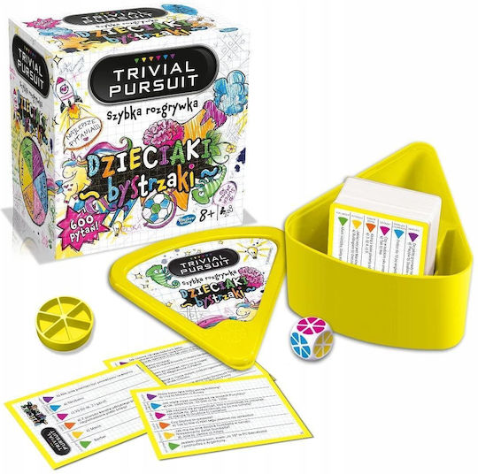 Board Game Trivial Pursuit Smart Kids for 2+ Players 8+ Years Old (PL) Winning Moves