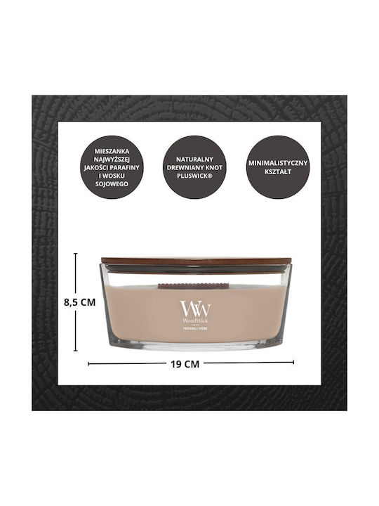 WoodWick Lumânare Aromatică Ellipse Ecru 453.6gr